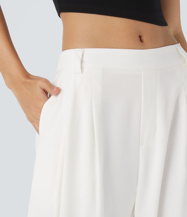 ColaTek Air V3™ - Pantaloni larghi con cintura alta, tasche laterali e gamba a barile