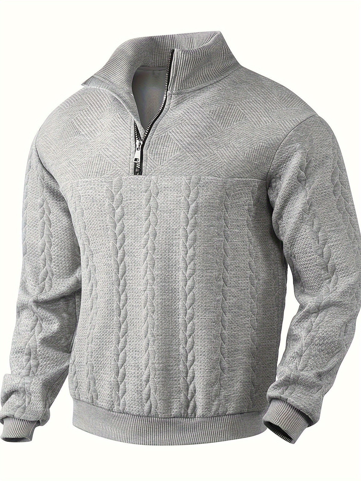 Rafael - Maglia da uomo vintage con cerniera