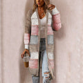 Selena™ | Giacca in maglia patchwork